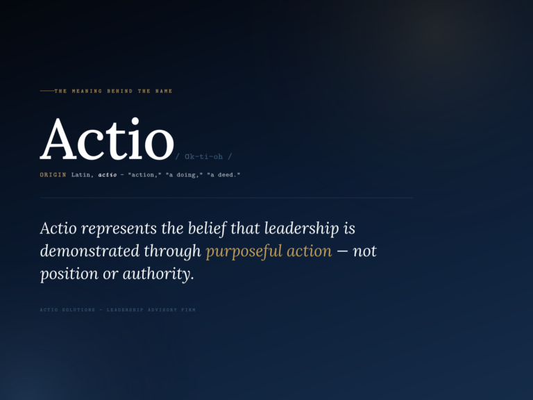 Retention Is a Leadership Challenge, Not Just a HR Problem